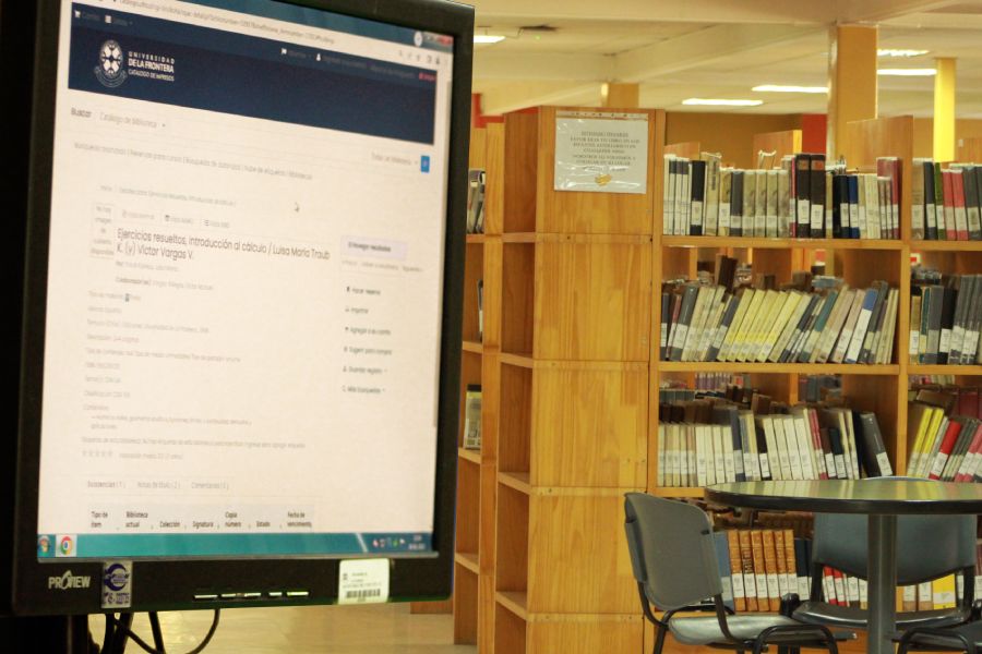 Librería por dentro